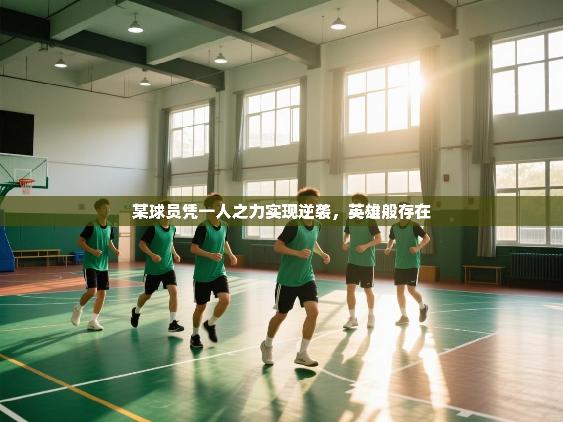 某球员凭一人之力实现逆袭，英雄般存在