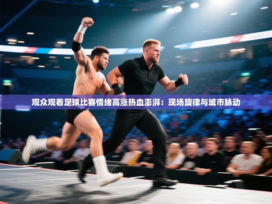 观众观看足球比赛情绪高涨热血澎湃：现场旋律与城市脉动