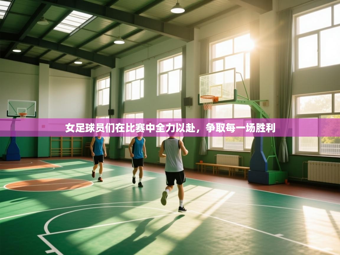 女足球员们在比赛中全力以赴,争取每一场胜利 第2张